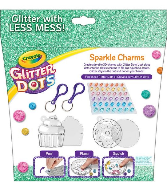 Crayola Glitter Dots Sparkle Charms