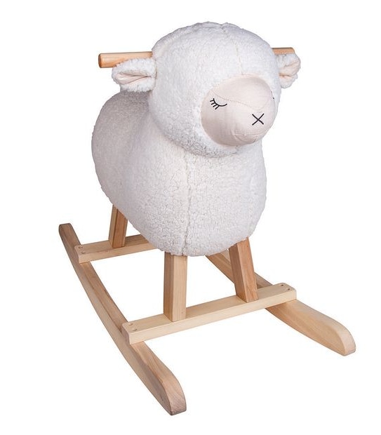 bub. Animal Plush Rocker - Lamb