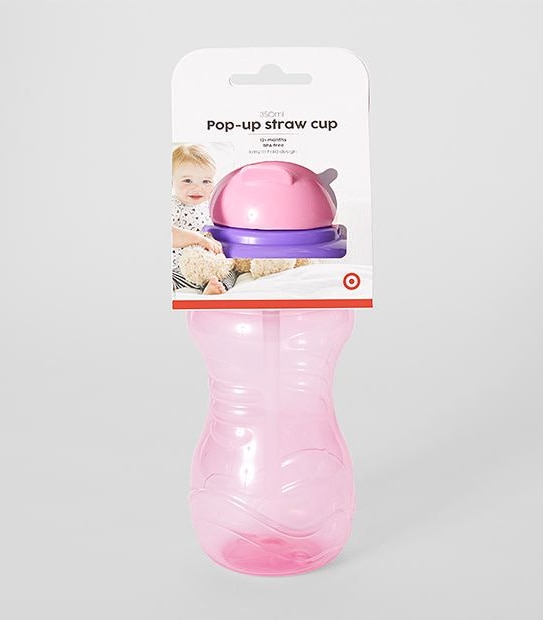 Pop-Up Straw Cup 350ml 