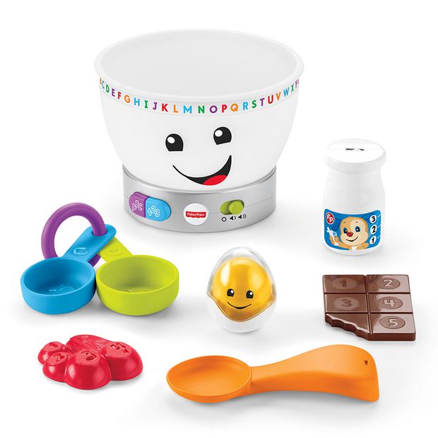 fisher price laugh learn magic colour mixing bowl target australia