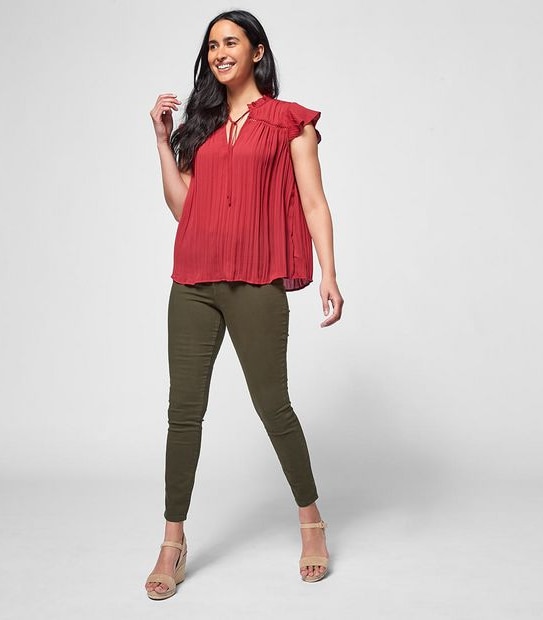 Rosie Flutter Sleeve Blouse