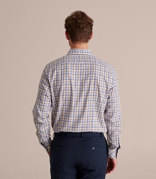 Preview Long Sleeve Check Business Shirt