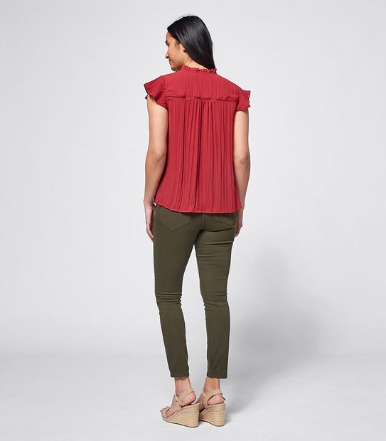 Rosie Flutter Sleeve Blouse