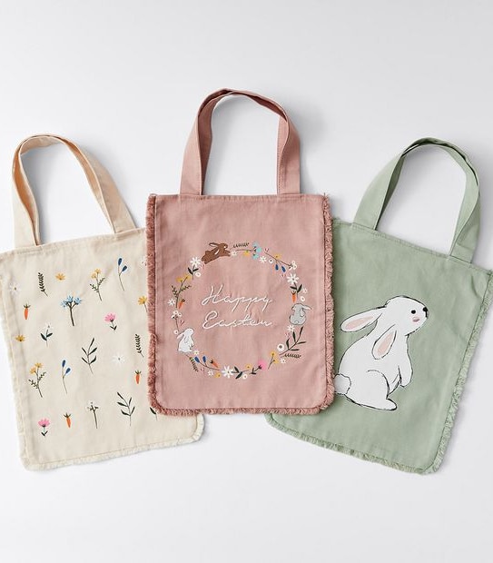 Easter Fabric Bag - Assorted