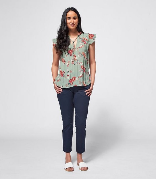 Rosie Flutter Sleeve Blouse