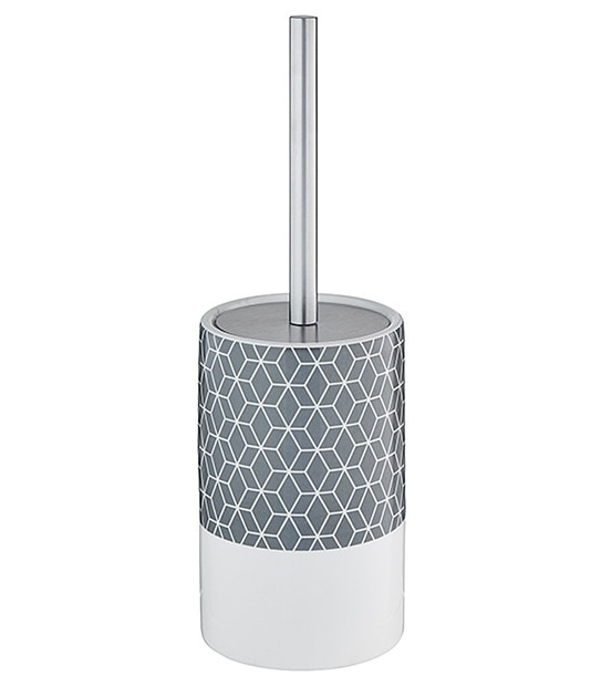 Geo Design Toilet Brush & Holder