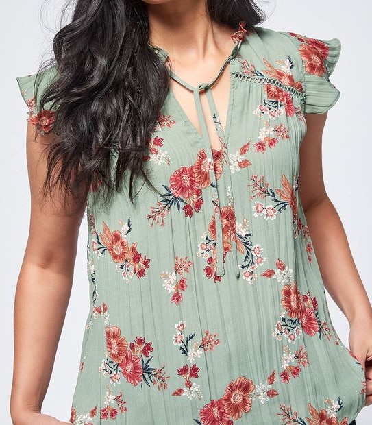 Rosie Flutter Sleeve Blouse