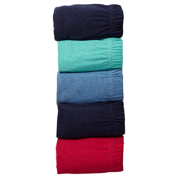 essentials 5 Pack Briefs, Sizes 8-16 essentials 5 Pack Briefs, Sizes 8-16
