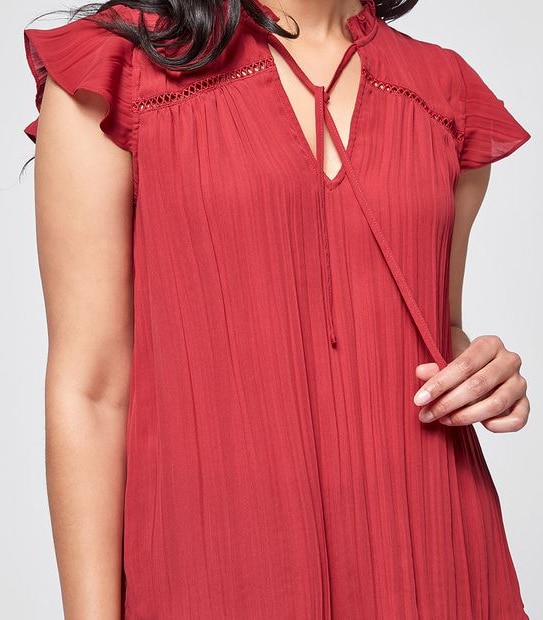 Rosie Flutter Sleeve Blouse