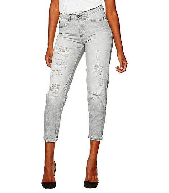 Lily Loves Girlfriend Jeans - Grey