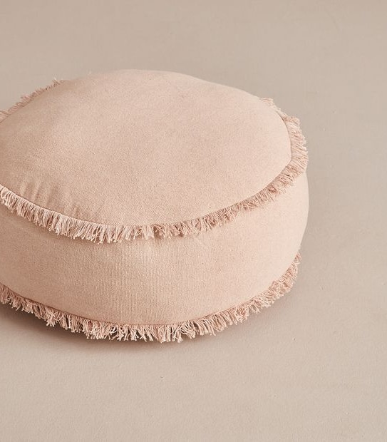 Riya Raw Edge Floor Cushion