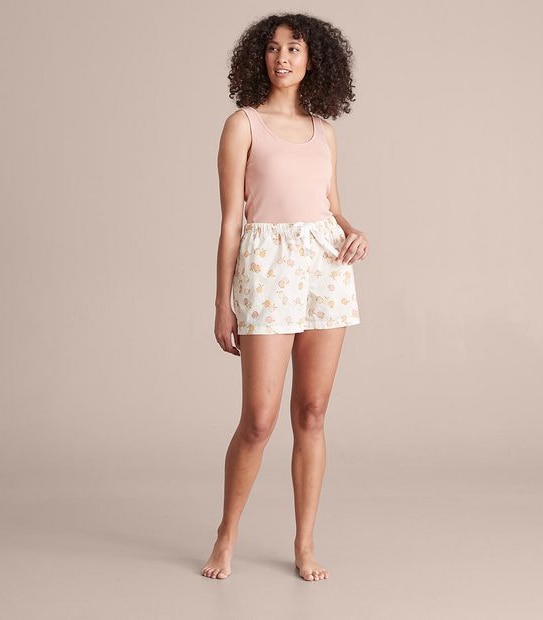 Printed Sleep Shorts