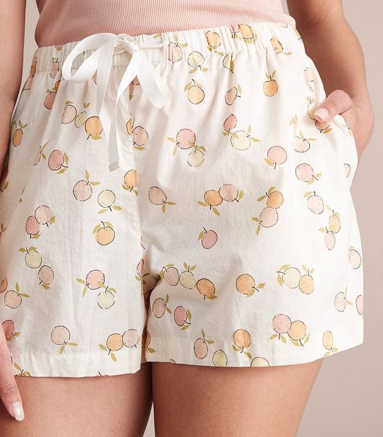 Printed Sleep Shorts