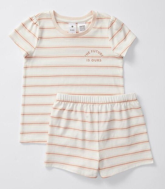 The Future Is Ours Girls Pyjama Set Sizes 1-7
