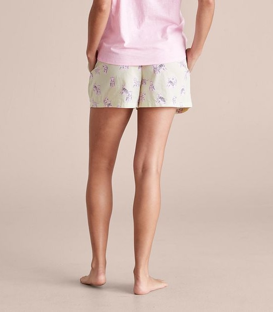 Printed Sleep Shorts