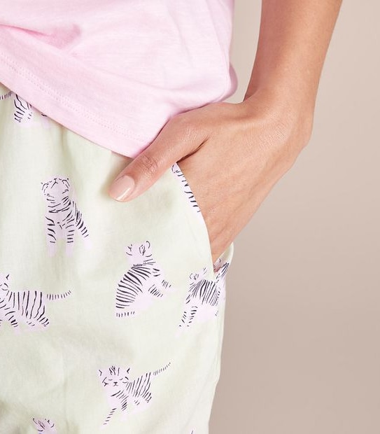 Printed Sleep Shorts