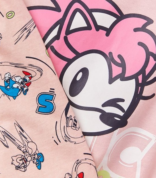 Kids Sonic The Hedgehog Matching PJ Set 5 of 5