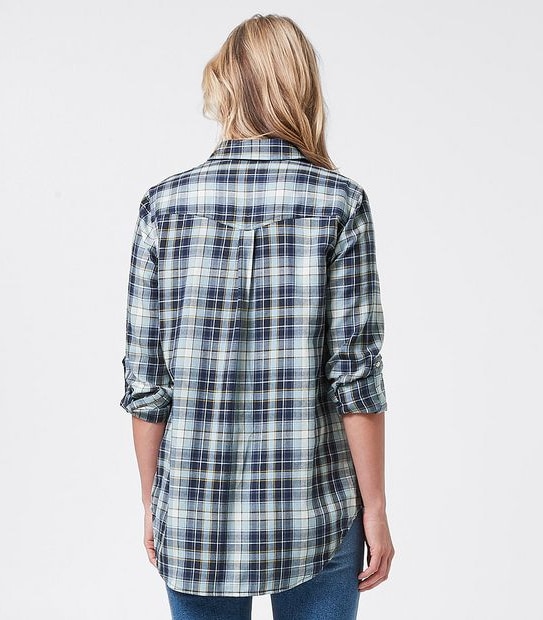 Lily Loves Western Shirt - Blue Check