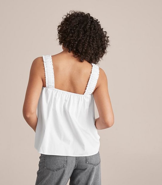Lily Loves Gathered Strap A-Line Cami