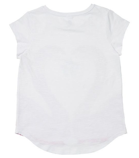 Short Sleeve Flamingo Print T-Shirt