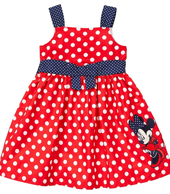 Girls' Disney Junior Minnie Mouse Spot Print Dress