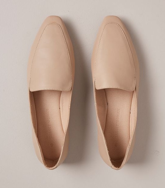 Womens Fonda Leather Loafers