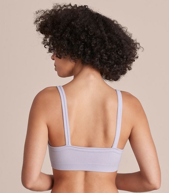 Lily Loves Ribbed Seamfree Square Neck Crop Top; Style: LCT50112 5 of 6