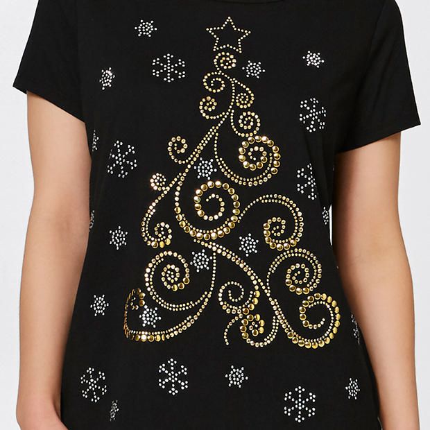 ladies christmas t shirts