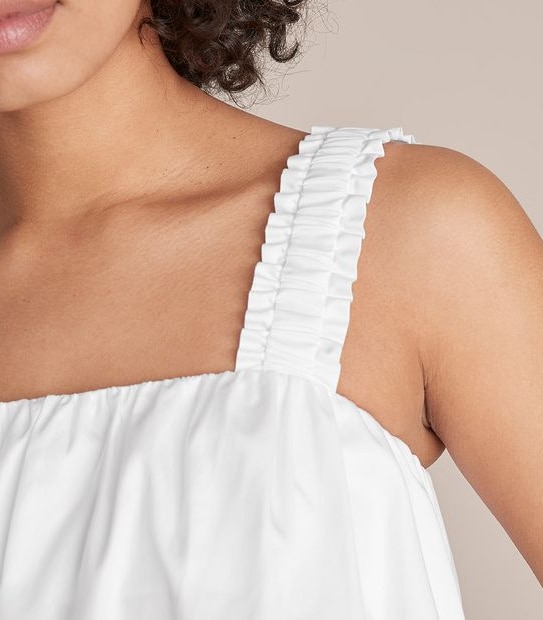 Lily Loves Gathered Strap A-Line Cami