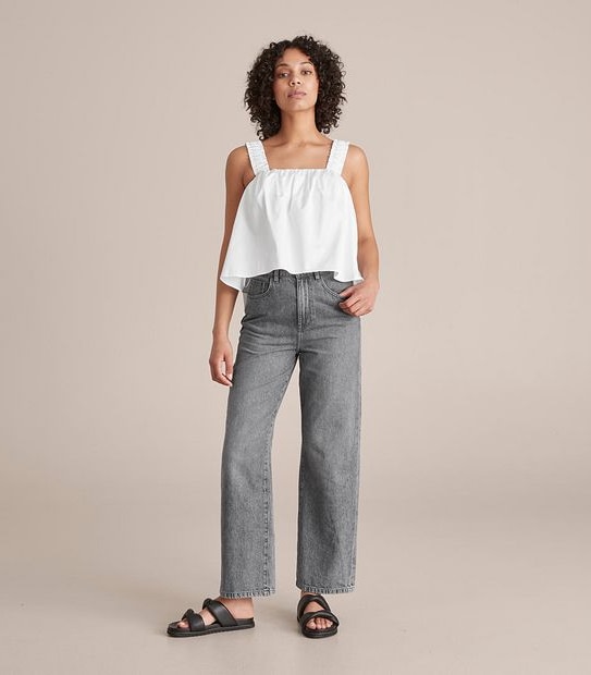 Lily Loves Gathered Strap A-Line Cami