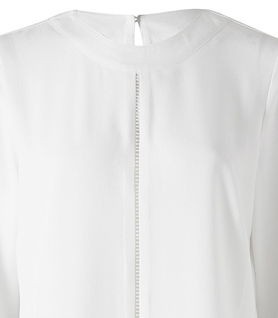 Relaxed Tunic Top - White