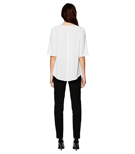 3/4 Sleeve Blouse - Cream