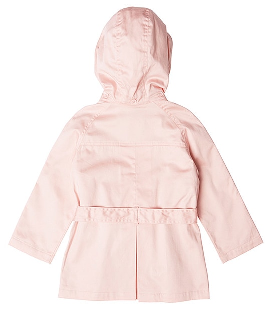Trench Coat With Hood