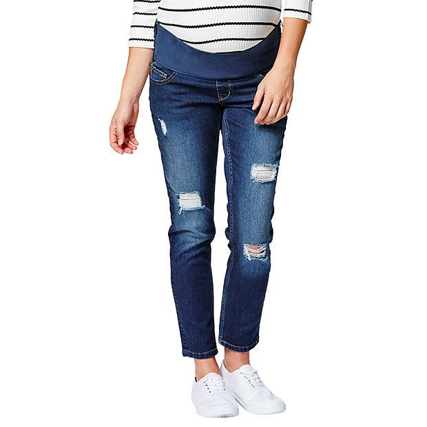 maternity jeans au