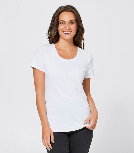 Organic Cotton Ribbed T-Shirt 