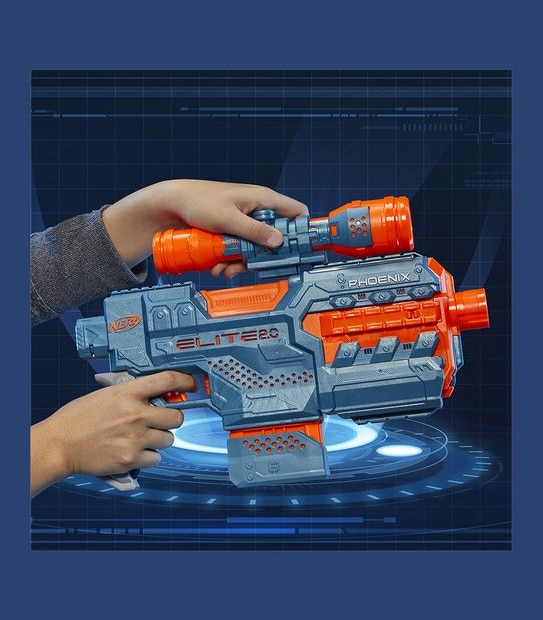 NERF Elite 2.0 Phoenix CS 6 Motorised Toy Blaster