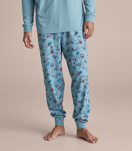 Mens Sonic The Hedgehog Matching Pyjama Set