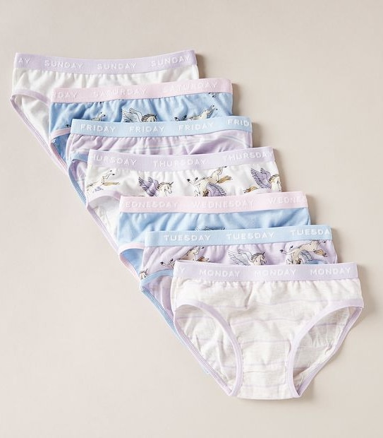 Maxx 7 Pack Girls Briefs