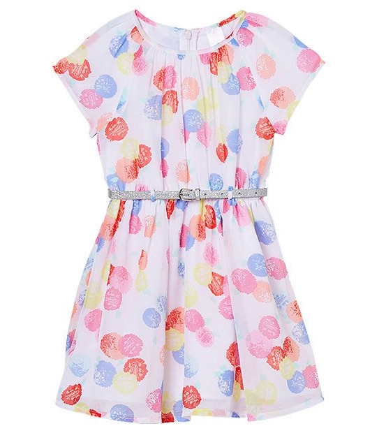 Floral Print Party Dress