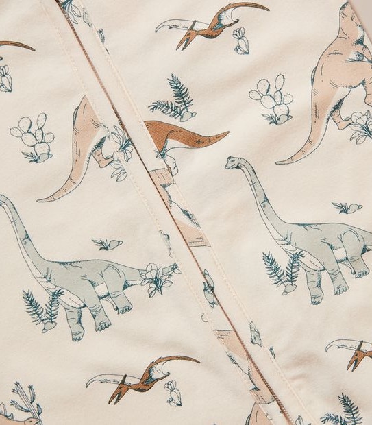 Baby Organic Cotton Print Coverall