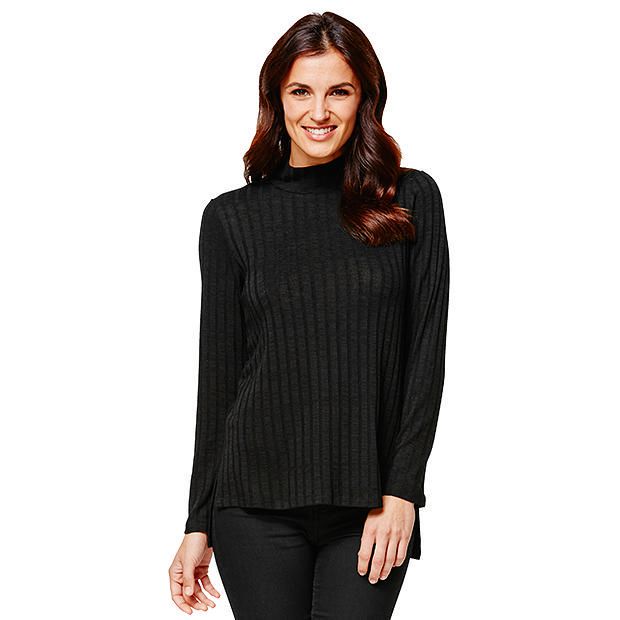 High Neck Top - Black | Target Australia