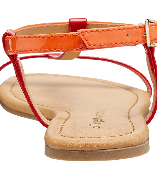 Tuscany Sandals - Red/Orange
