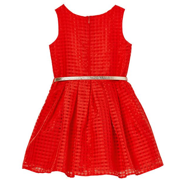 Lattice Check Party Dress Target Australia
