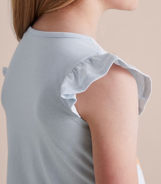 Frill Print Tank