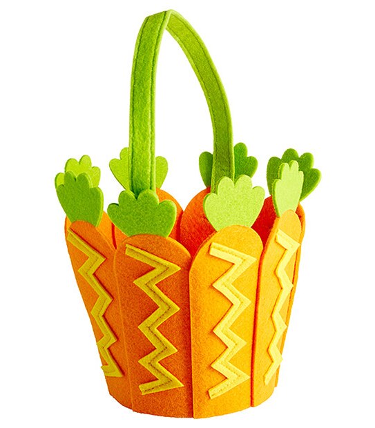 Join The Hunt: Carrot Felt Basket