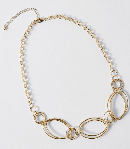 Ctarina Duo Link Necklace Gold