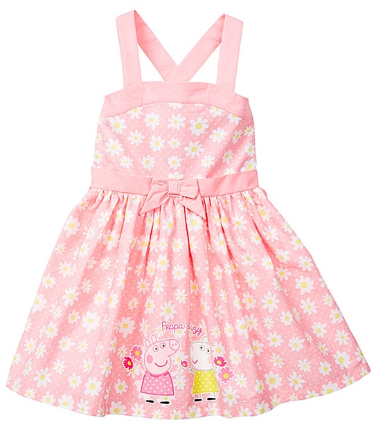 Girls' Peppa Pig Daisy Print Dress