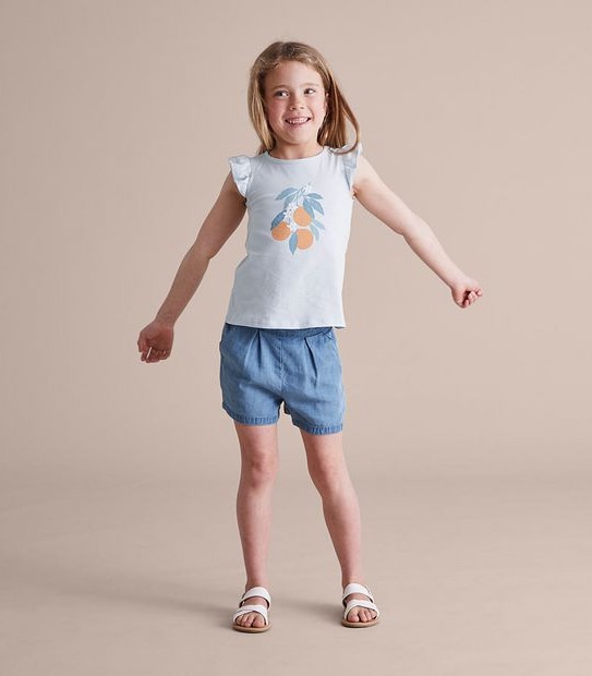 Frill Print Tank