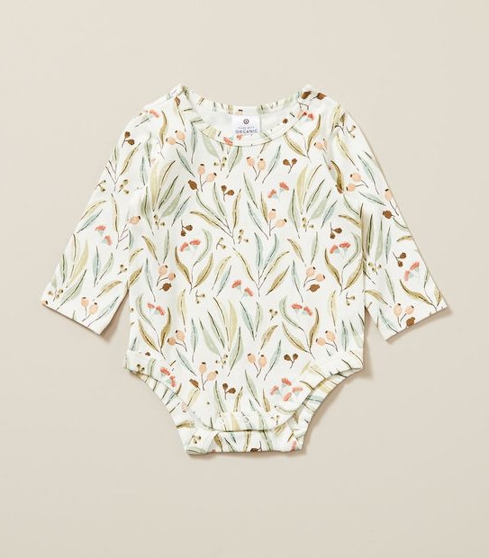 Baby Organic Cotton Print Bodysuit