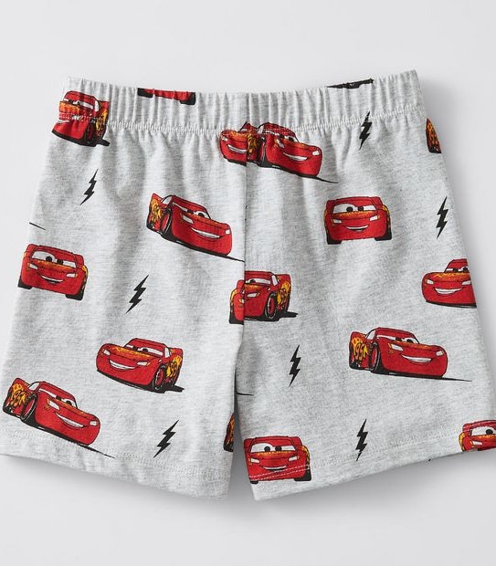 Disney Cars Print 2 Piece Pyjama Set - Grey Marle